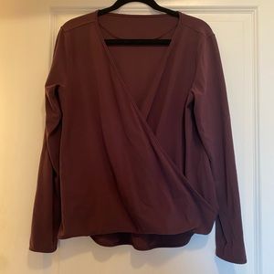 Lululemon wrap top